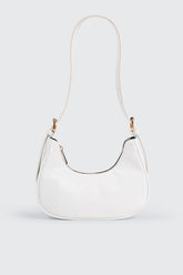 Faux Leather Shoulder Bag