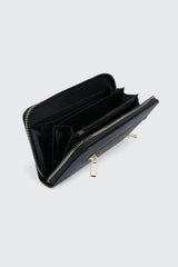 Rectangular Zip Around Wallet