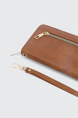 Rectangular Zip Around Wallet