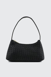 Woven Structured Handbag