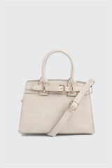 Croc Embossed Tote