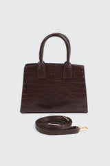 Croc Embossed Tote