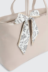 Large Tote with Scarf