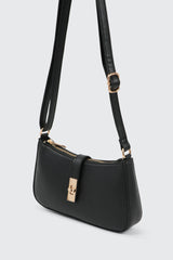 Shoulder Bag with Turn Lock
