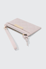 Quilted Diamond Wristlet Cardholder