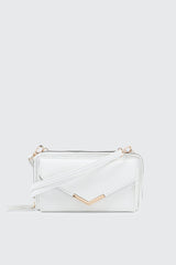 Faux Leather Crossbody Wallet