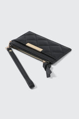 Quilted Diamond Wristlet Cardholder