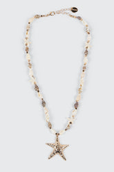 Shell Star Pendant Necklace