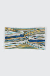 Crochet Striped Headwrap