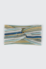 Crochet Striped Headwrap