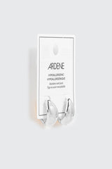 Teardrop Huggie Hoop Earrings