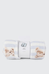 Teddy Bear Print Blanket
