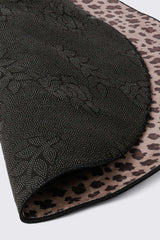 Leopard Circle Rug