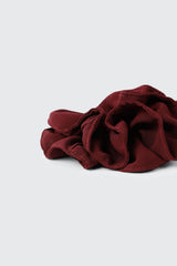Ruffled Chiffon Scrunchie