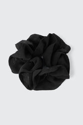 Ruffled Chiffon Scrunchie