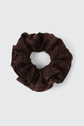Lace Ruffle Scrunchie
