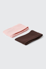 2-Pack Knit Head Wraps