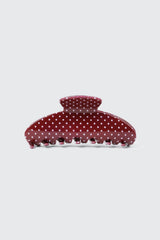 Polka Dot Hair Claw