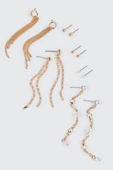 Pearl Drop Earrings Multipack