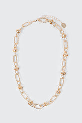 Interlinked Chain Necklace