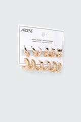6-Pack Hoop Earrings