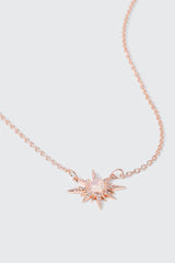 Star & Stone Pendant Necklace