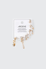12 Piece Hoop Stud Earring Set