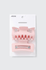 2-Pack Butterfly & Rectangle Hair Claws