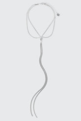 Y-Shaped Flat Chain Necklace