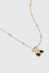 Cherry Pendant Necklace
