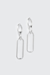 Double Link Drop Earrings