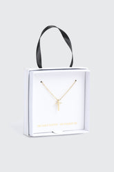 14K Gold Plated Cross Necklace