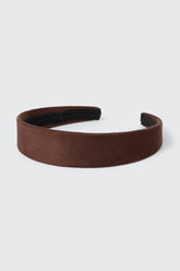 Faux Suede Wide Headband