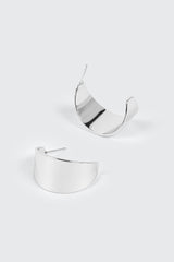 14K White Gold Plated Earrings