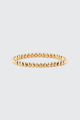 14K Gold Beaded Bracelet