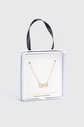 14K Gold Plated Infinity Necklace