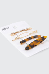 4-Pack Tortoiseshell Hair Snap Set