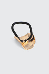 Hammered Cuff Hair Tie
