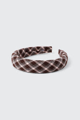 Plaid Padded Headband