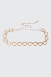 Braided Chain Belt