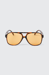 Thin Frame Aviator Sunglasses