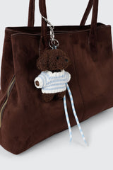 Plush Teddy Bear Keychain