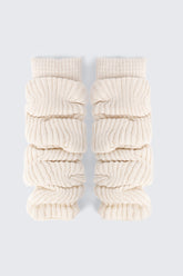 Over The Knee Ribbed Leg Warmers