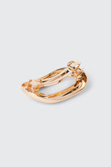 Metal Oval Barrette