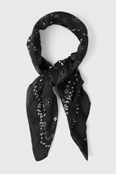 Soft Paisley Square Scarf