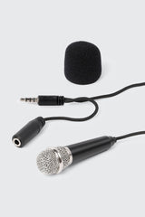 Mini Microphone with 3.5 mm Adapter