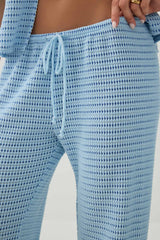 Open Stitch Crochet Pant