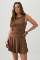 Ruched Mini Dress