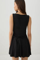Ruched Mini Dress