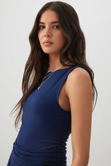 Ruched Mini Dress